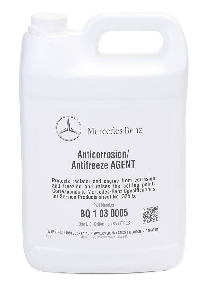 Mercedes Engine Coolant Antifreeze (Concentrate) (1 Gallon) Q1030005